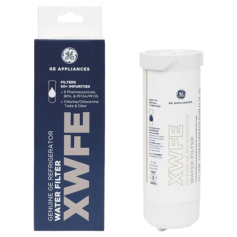 General Electronics XWFE Refrigerator Water Filter Replacement Cartridge Chipless